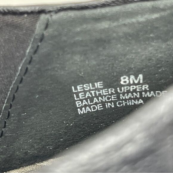 MTNY Leather Shooties Ankle Boots Heeled Shoes Black Women's 8M ME TOO NEW YORK - Picture 10 of 11